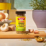 Bragg Organic Sprinkle 24 Herbs & Spices product-specific kitchen lifestyle image