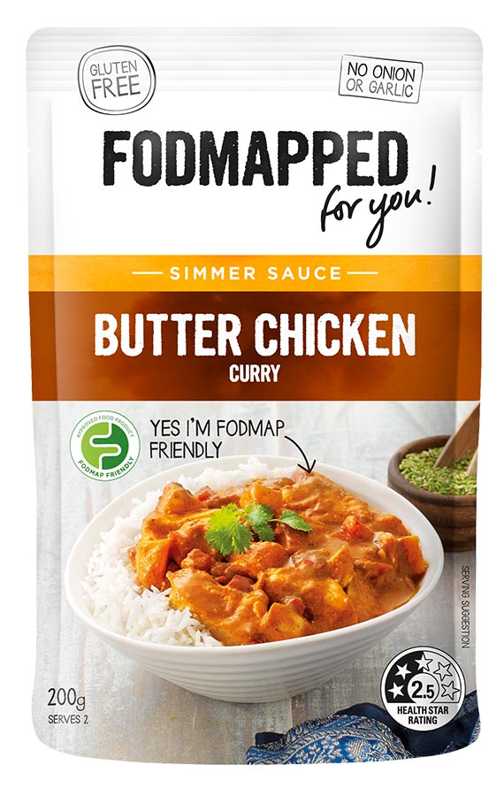 Fodmapped Simmer Sauce Butter Chicken 200g