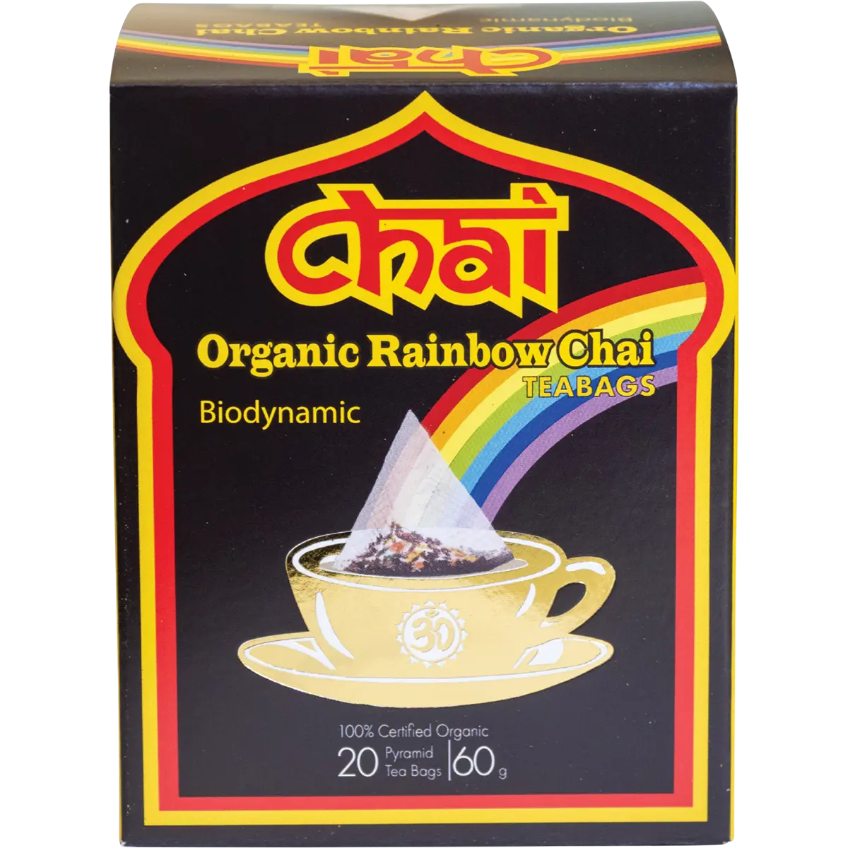 Chai Tea Organic Rainbow Chai Tea Bags 20pk