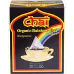 Chai Tea Organic Rainbow Chai Tea Bags 20pk
