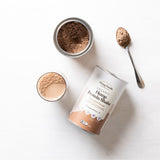Hemp Foods Australia Chocolate Hemp Protein Shake — prepared shake lifestyle image