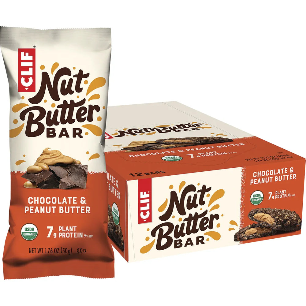 Clif Nut Butter Filled Bar Chocolate Peanut Butter 12X50G