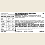 CLIF Bloks Energy Chews Sour Green Apple 18x60g