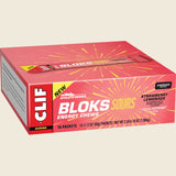 CLIF Bloks Energy Chews Sour Strwby Lemonade 25mg Caffeine 18x60g