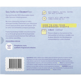 Cleaner Days Dishwasher Detergent Sheets Lemon 60pcs — back pack image (UHP)