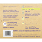Cleaner Days Laundry Detergent Sheets Lemon + Eucalyptus 60pcs — back pack image (UHP)