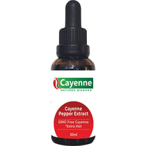 Cayenne Nature's Wonder Cayenne Pepper Extract with dropper 30ml Cayenne Nature's Wonder