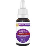 Cayenne Nature's Oil of Oregano Berry Flavour 30ml — front pack image (UHP)