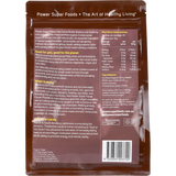 Power Super Foods Cacao Butter Buttons Raw Certified Organic  450g — back of pack and product information