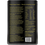 Power Super Foods Cacao Gold Powder Certified Organic  1kg — back of pack and product information