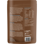 Power Super Foods Cacao Paste Buttons Ceremonial Grade Certified Organic 100g — back of pack and product information