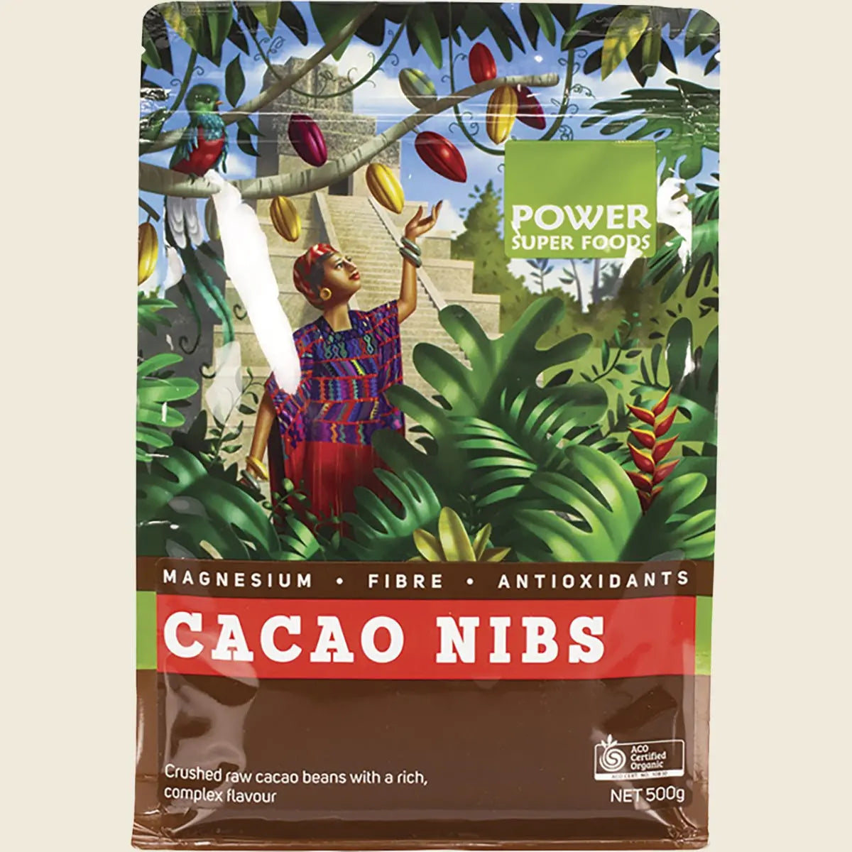 Power Super Foods Cacao Nibs 500g — exact UHP CP33 image