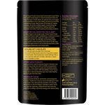 Power Super Foods Cacao Gold Paste Chunks Ceremonial Grade Cert Organic 100g — back of pack and product information