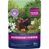 Power Super Foods Elderberry Powder Certified Organic