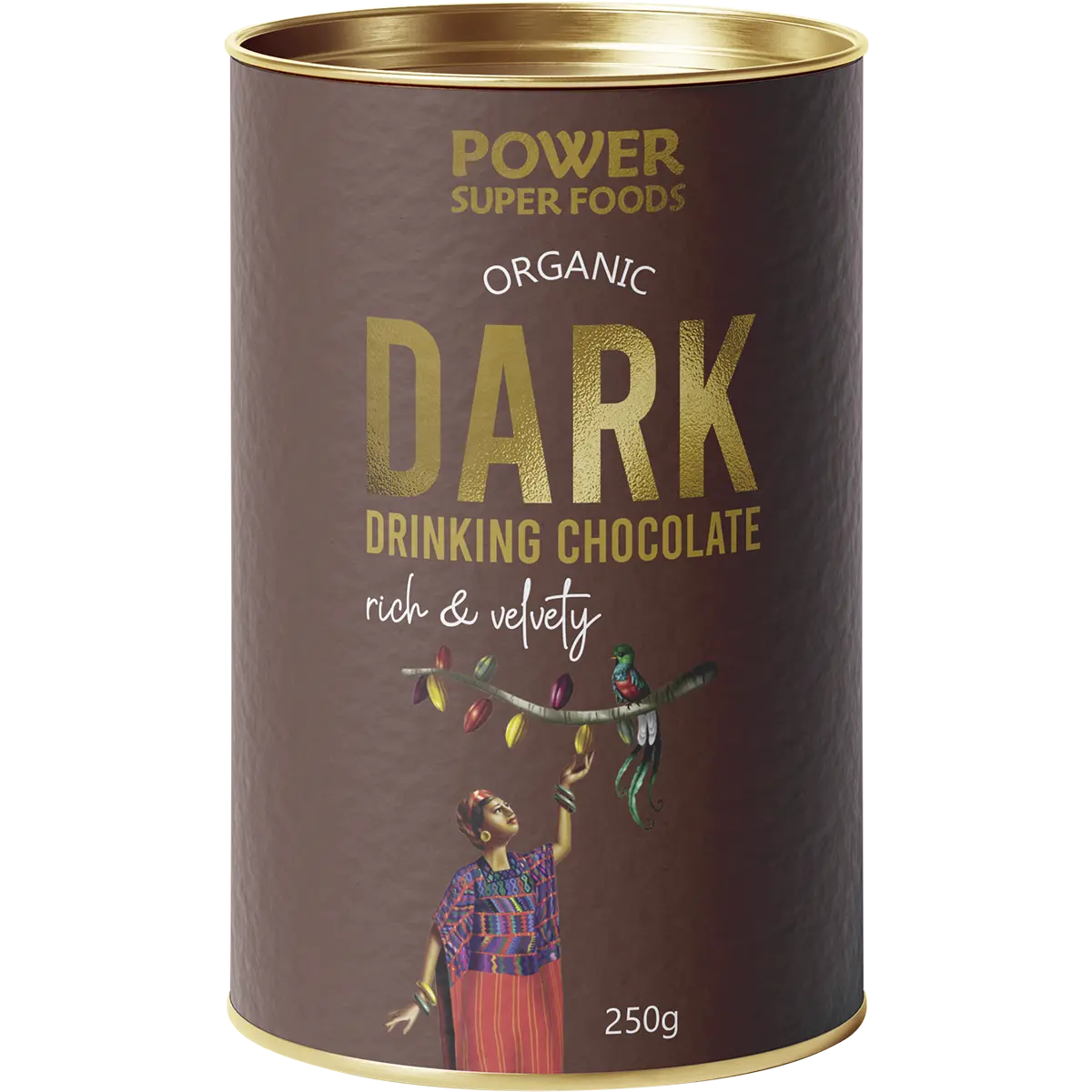 Power Super Foods Dark Drinking Chocolate 250g
