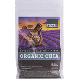 Power Super Foods Certified Organic Black Chia Seeds