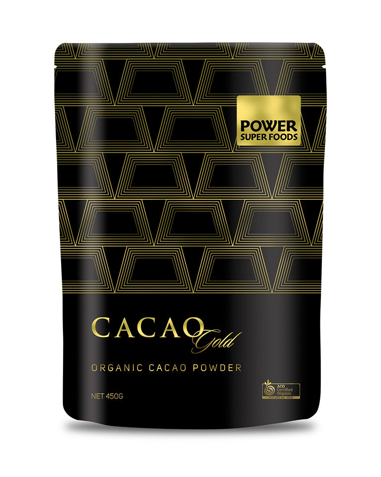 (SALE!) Power Super Foods Organic Gold Cacao Powder 450g