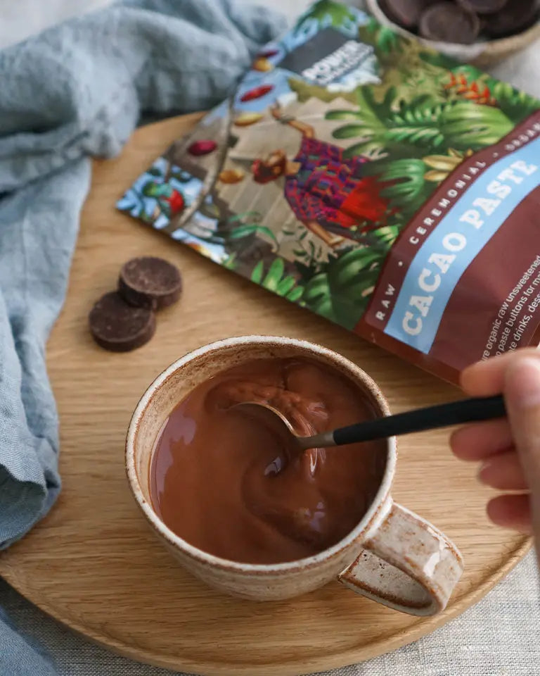 Power Super Foods Cacao Paste Buttons Raw
