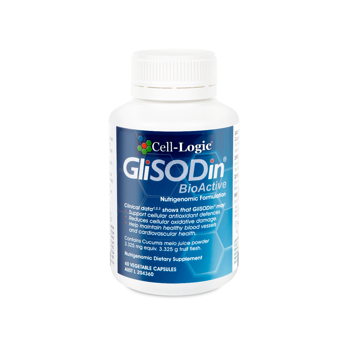 Cell-Logic GliSODin BioActive 60vc