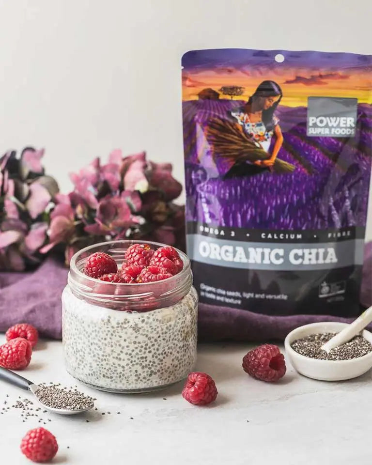 Power Super Foods Certified Organic Black Chia Seeds — official Power Super Foods image