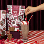 Happy Way Choc Cherry Whey Protein Powder lifestyle image