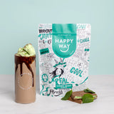 Happy Way Choc Mint Whey Protein Powder 500g