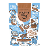 Happy Way Whey Protein Powder Cinnamon Bun 500g