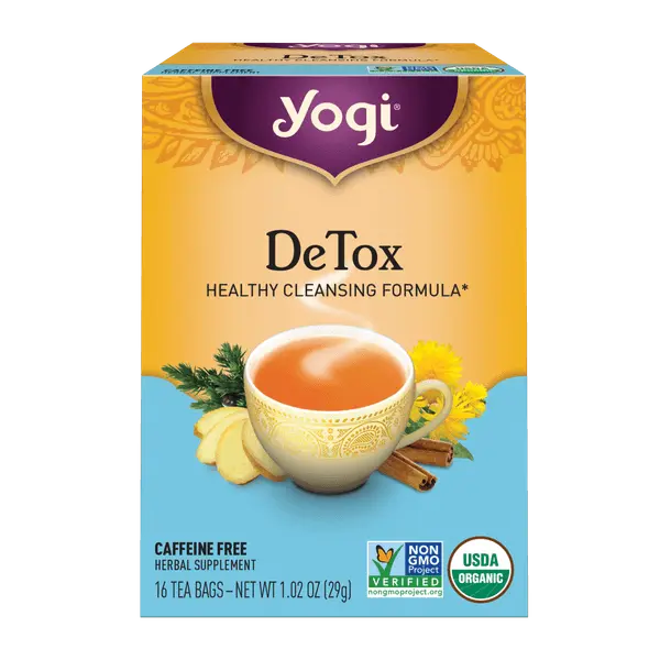 Yogi Herbal Tea Bags DeTox 16pk