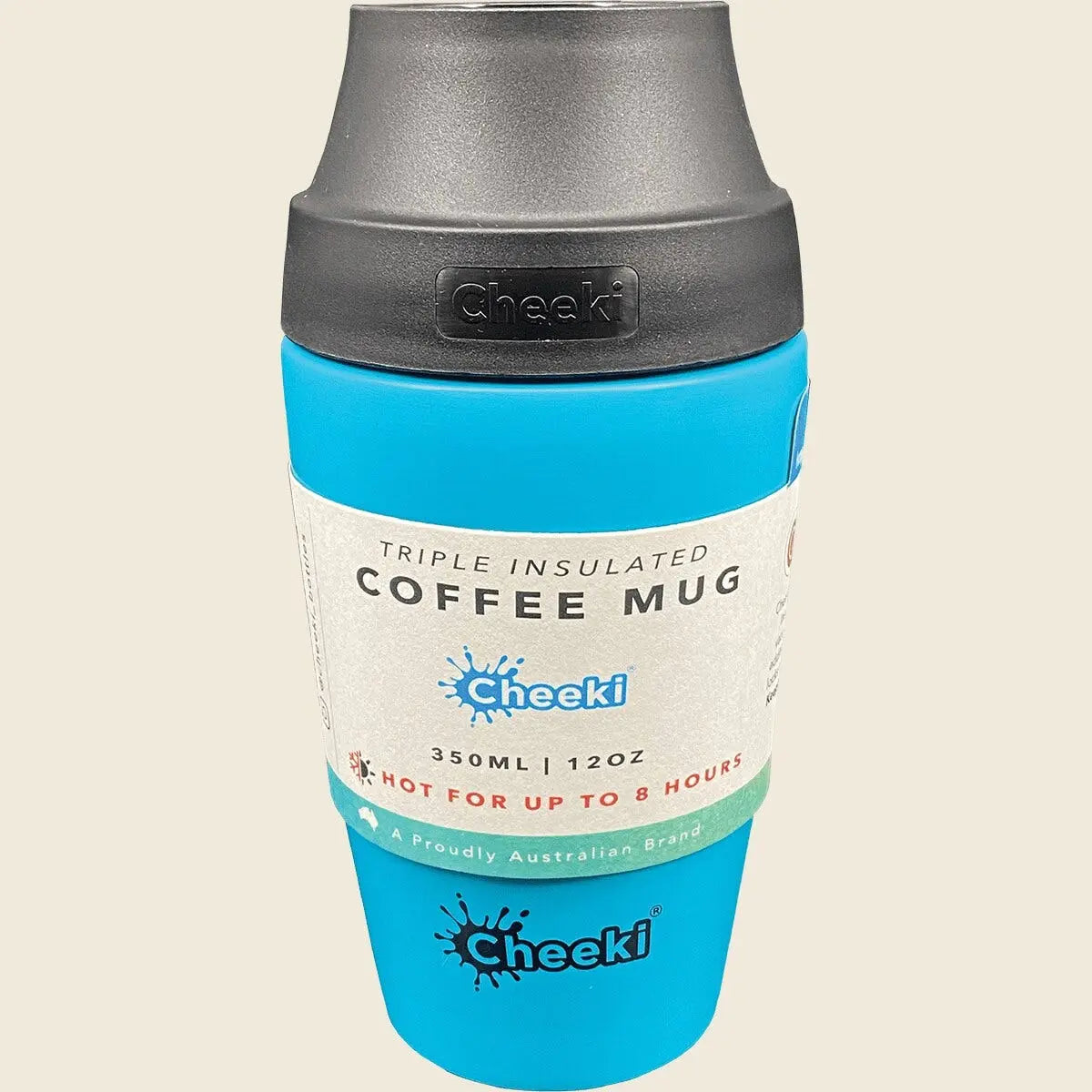 Cheeki Coffee Mug Aqua 350ml, verified original supplier image