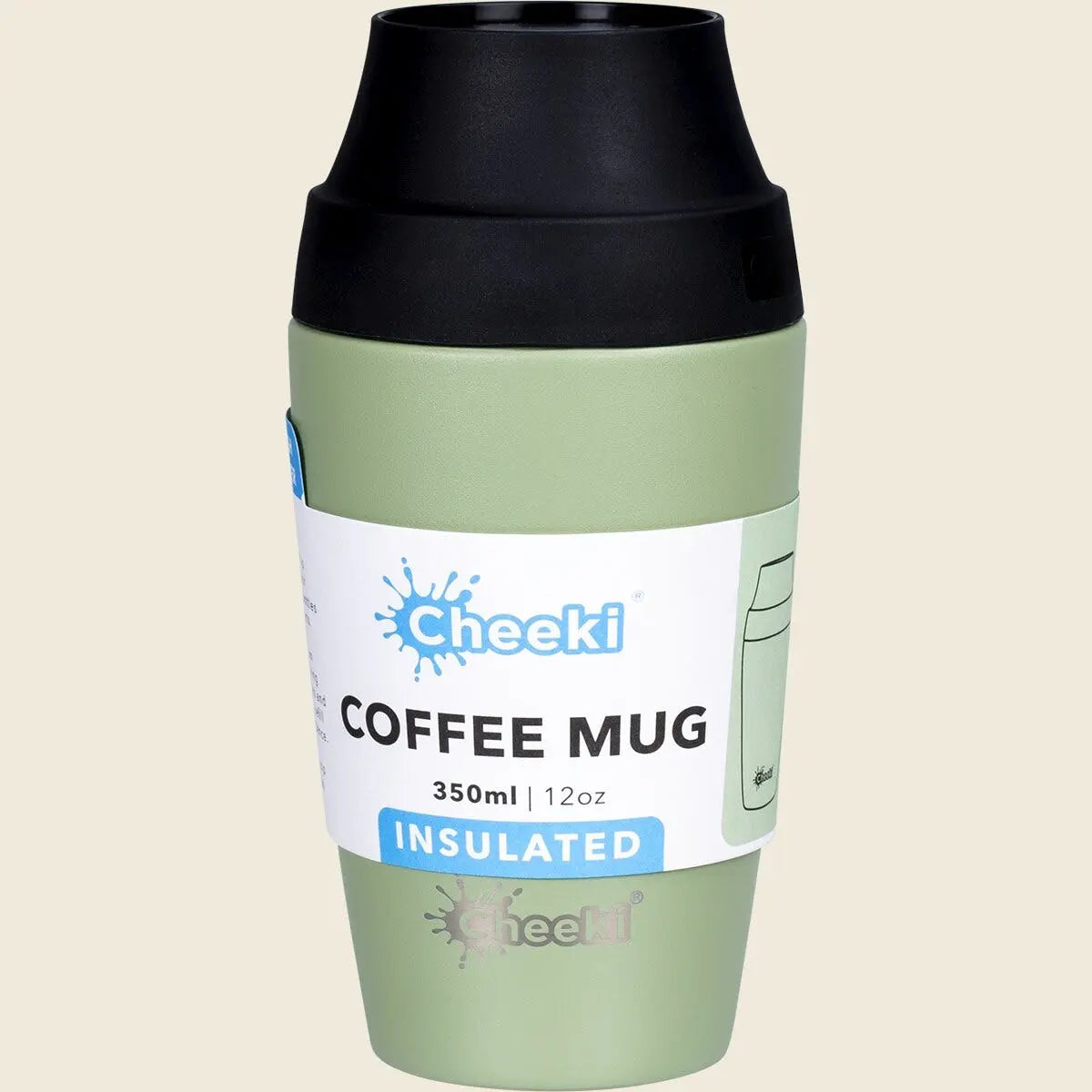 Cheeki Coffee Mug Evergreen 350ml exact original UHP official product photo