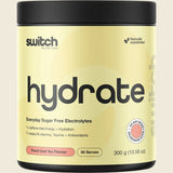 Switch Nutrition Hydrate Everyday Sugar Free Electrolytes Peach Iced Tea 300g official UHP retail product image