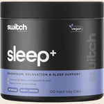 Switch Nutrition Sleep+ Magnesium 120 Caps official UHP retail product photograph