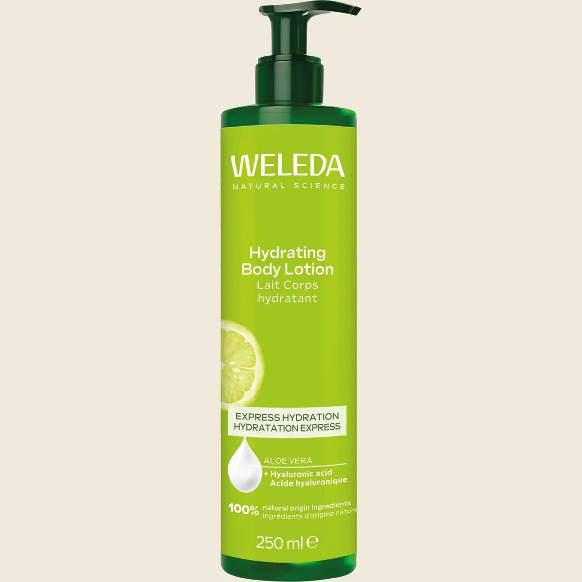 Weleda Hydrating Body Lotion Aloe Vera 250ml official manufacturer 250ml bottle product image