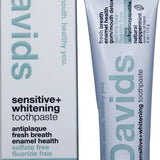 Davids Toothpaste Sensitive + Whitening Peppermint
