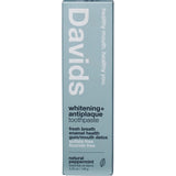 Davids Toothpaste Whitening + Antiplaque Peppermint 149g