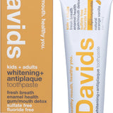 Davids Toothpaste Whitening + Antiplaque Orange + Vanilla 113g