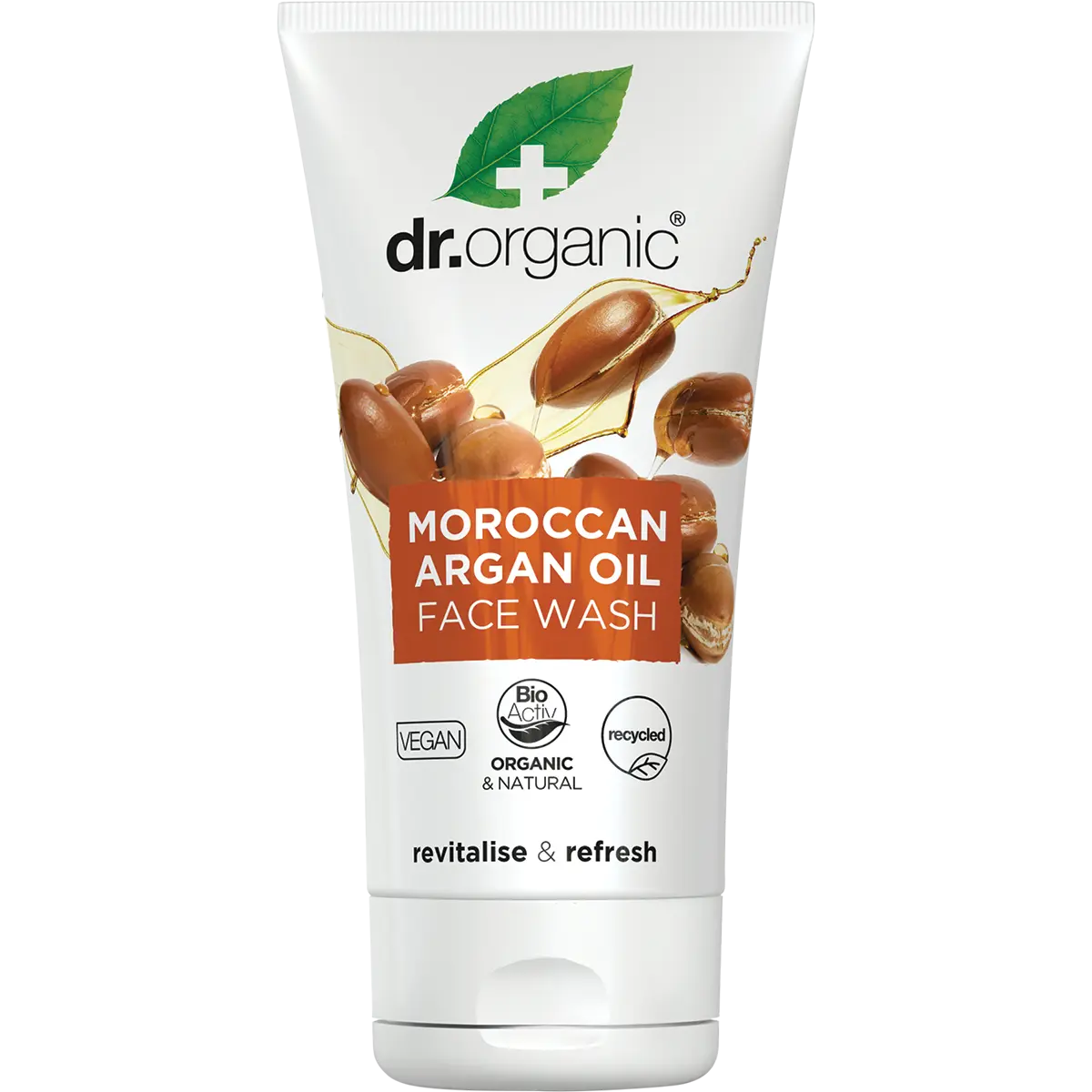 Dr. Organic Face Wash Moroccan Argan Oil 150ml