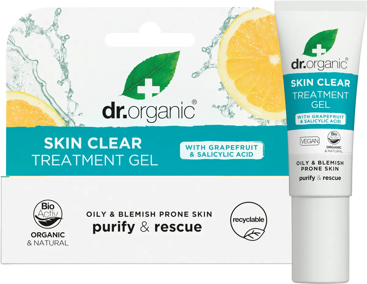 Dr. Organic Treatment Gel Skin Clear 10ml