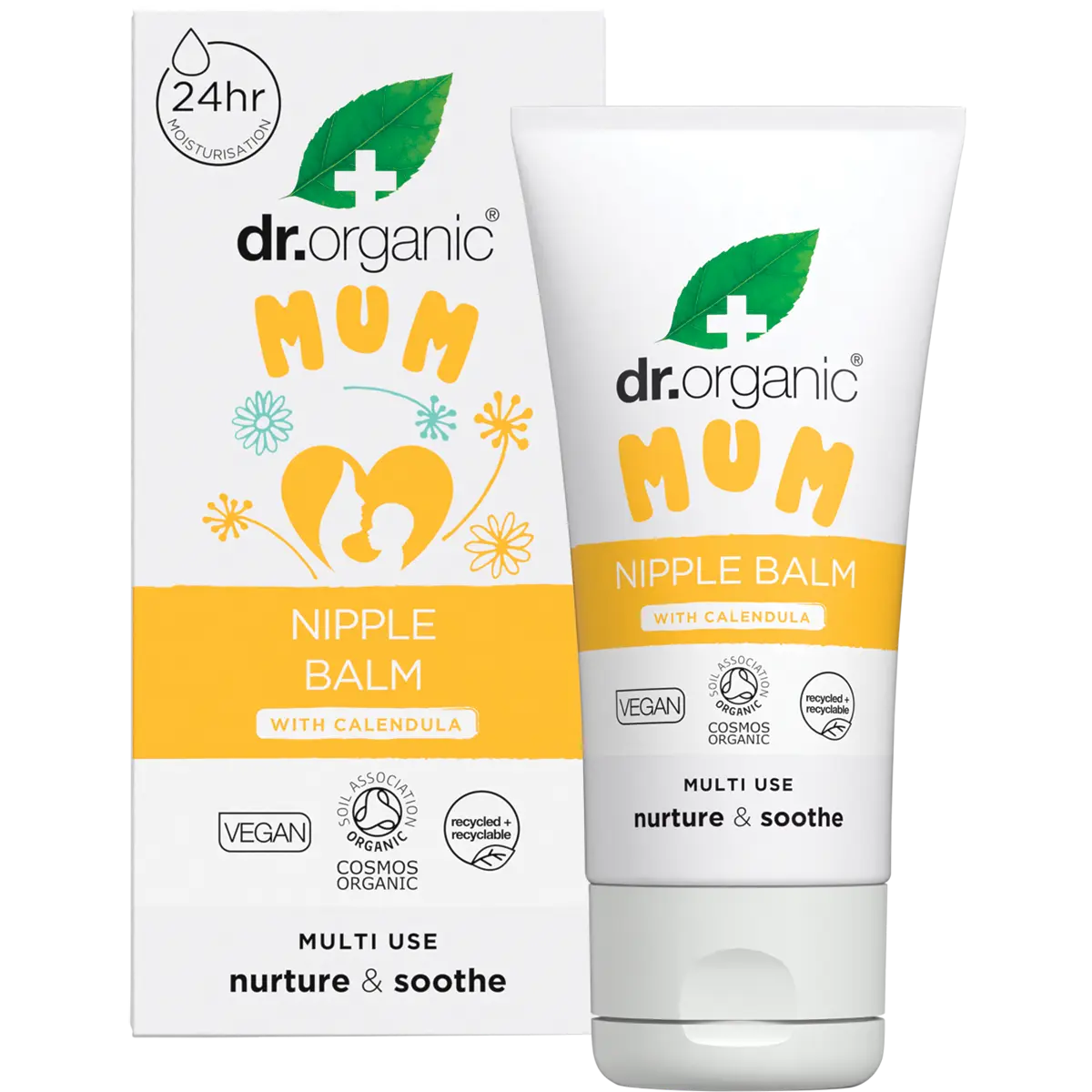 Dr. Organic Mum Nipple Balm with Calendula 30ml