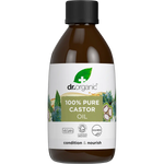 Dr. Organic Castor Oil 100% Pure 250ml — front pack image (UHP)