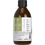 Dr. Organic Castor Oil 100% Pure 250ml — back pack image (UHP)