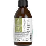 Dr. Organic Castor Oil 100% Pure 250ml — back pack image (UHP)