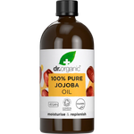Dr. Organic Jojoba Oil 100% Pure 100ml — front pack image (UHP)