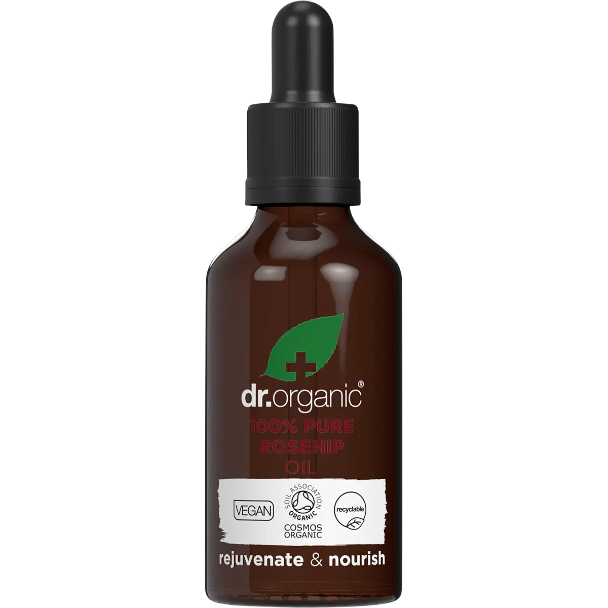 Dr. Organic Rosehip Oil 100% Pure 50ml — official UHP product image 2