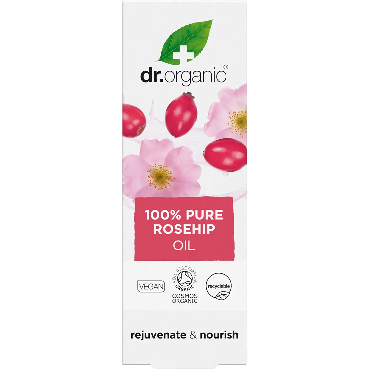 Dr. Organic Rosehip Oil 100% Pure 50ml