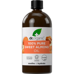 Dr. Organic Sweet Almond Oil 100% Pure 100ml — front pack image (UHP)