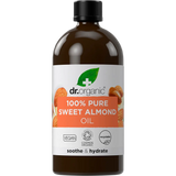 Dr. Organic Sweet Almond Oil 100% Pure 100ml — front pack image (UHP)