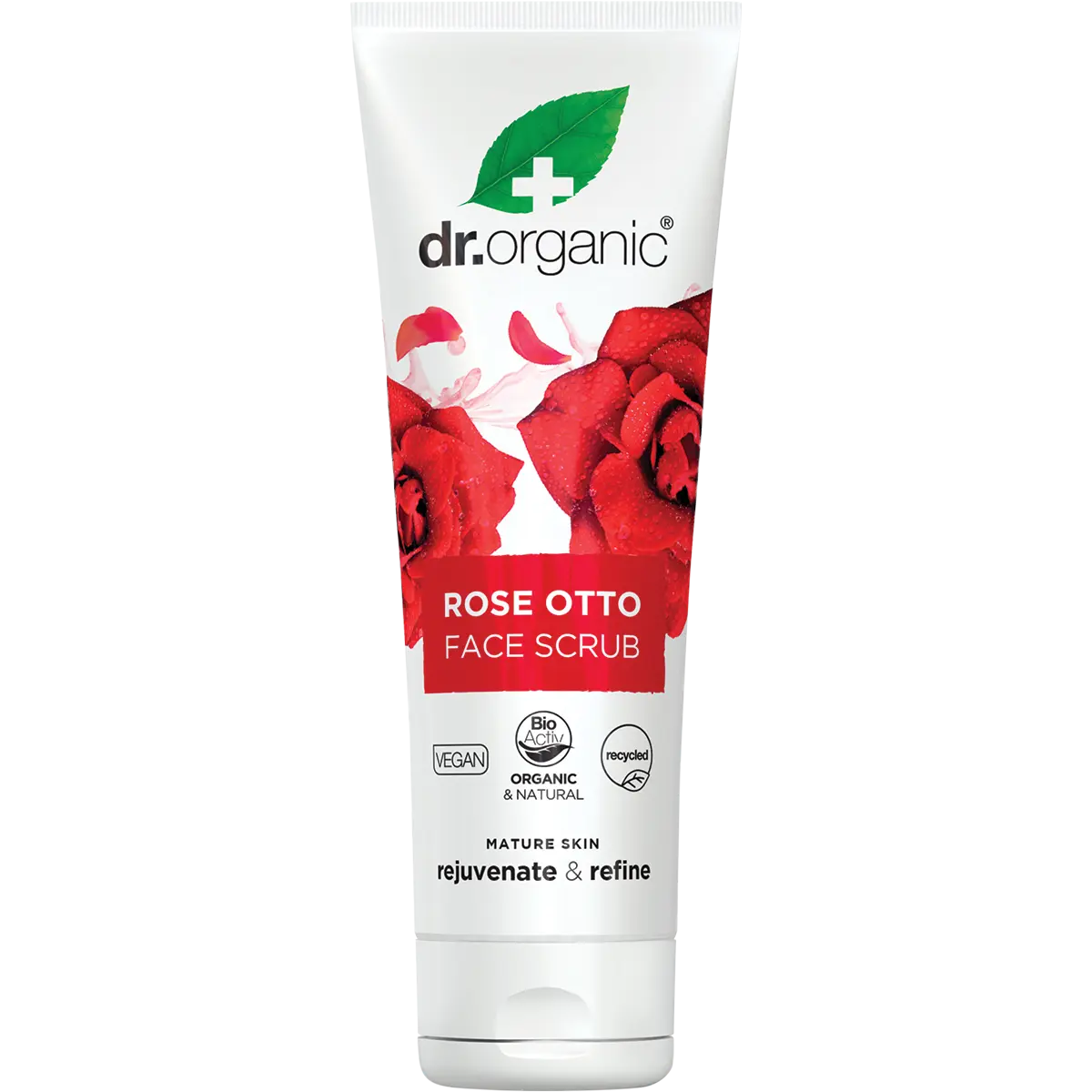 Dr. Organic Face Scrub Rose Otto 125ml