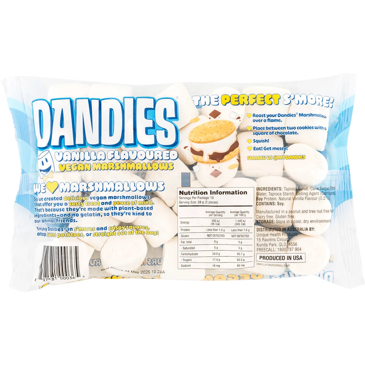 Dandies Vegan Vanilla Marshmallows