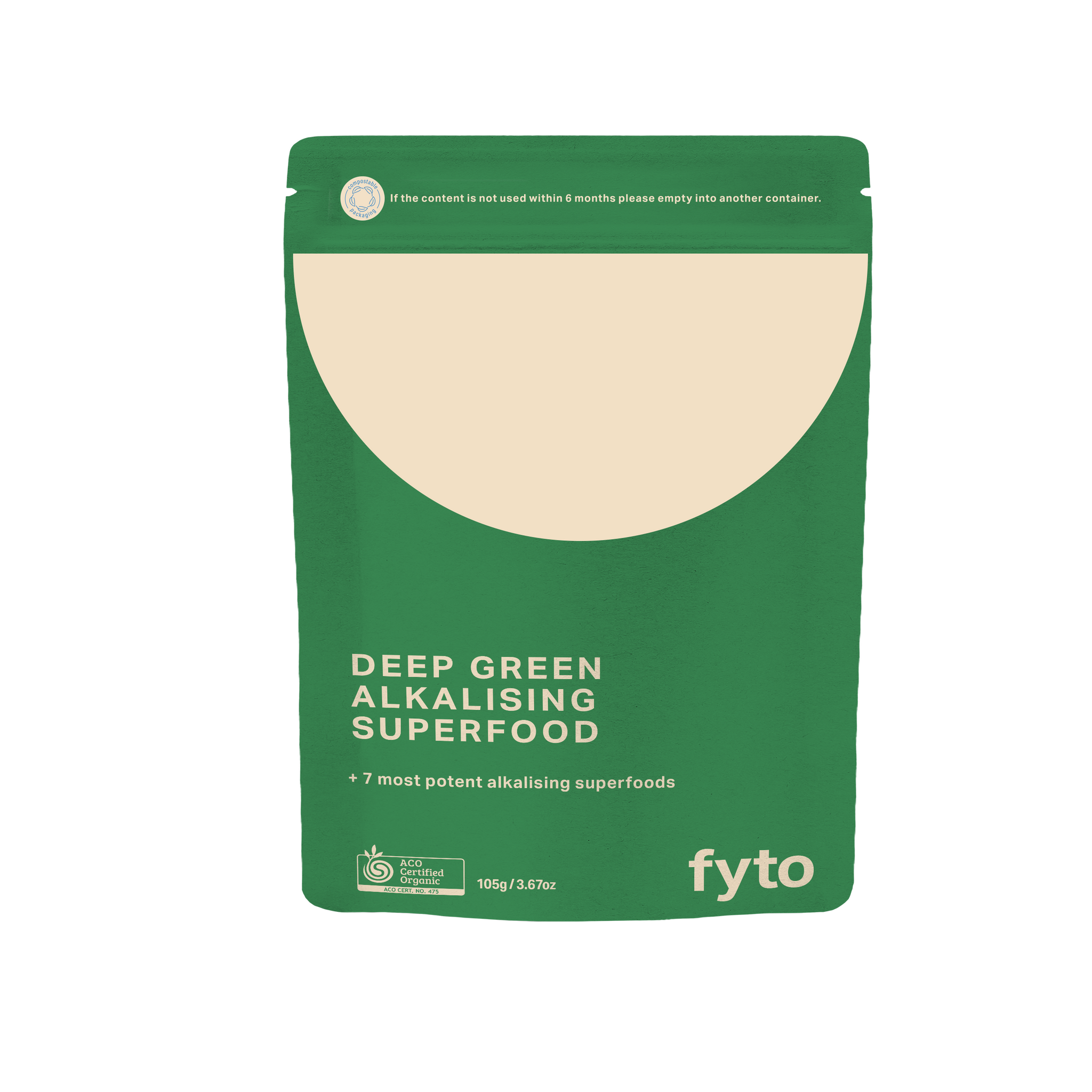 Fyto Deep Green Alkalising Superfood 105 g